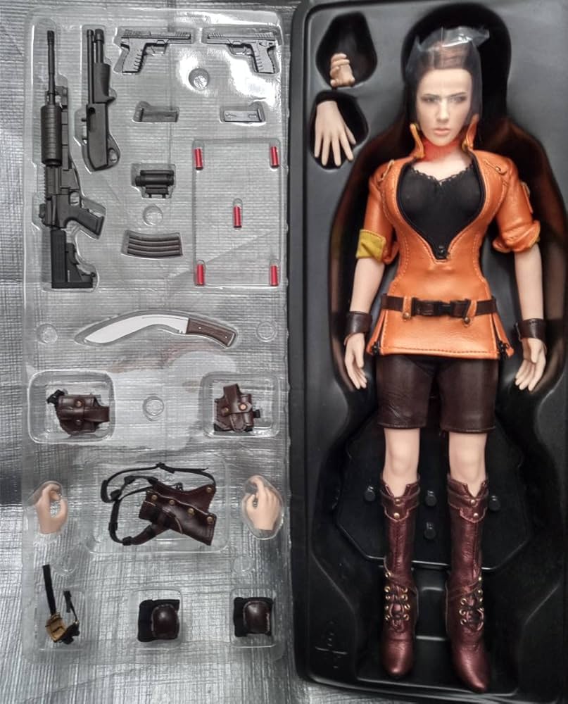 Amazon | 1/6 RED FOX IN FIRE 女性アクションフィギュア